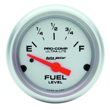 Autometer Ultra-lite 52mm 0 Ohms Empty90 Ohms Full Short Sweep Electronic Fuel