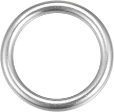 METALLIXITY 316 Stainless Steel O Rings (35x6mm) 1pcs, Welded Round 35x6mm 