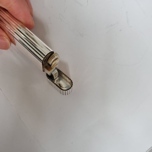 Vintage Must De Cartier Silver Lighter AS IS Working Condition Does Not Checked - Picture 14 of 16