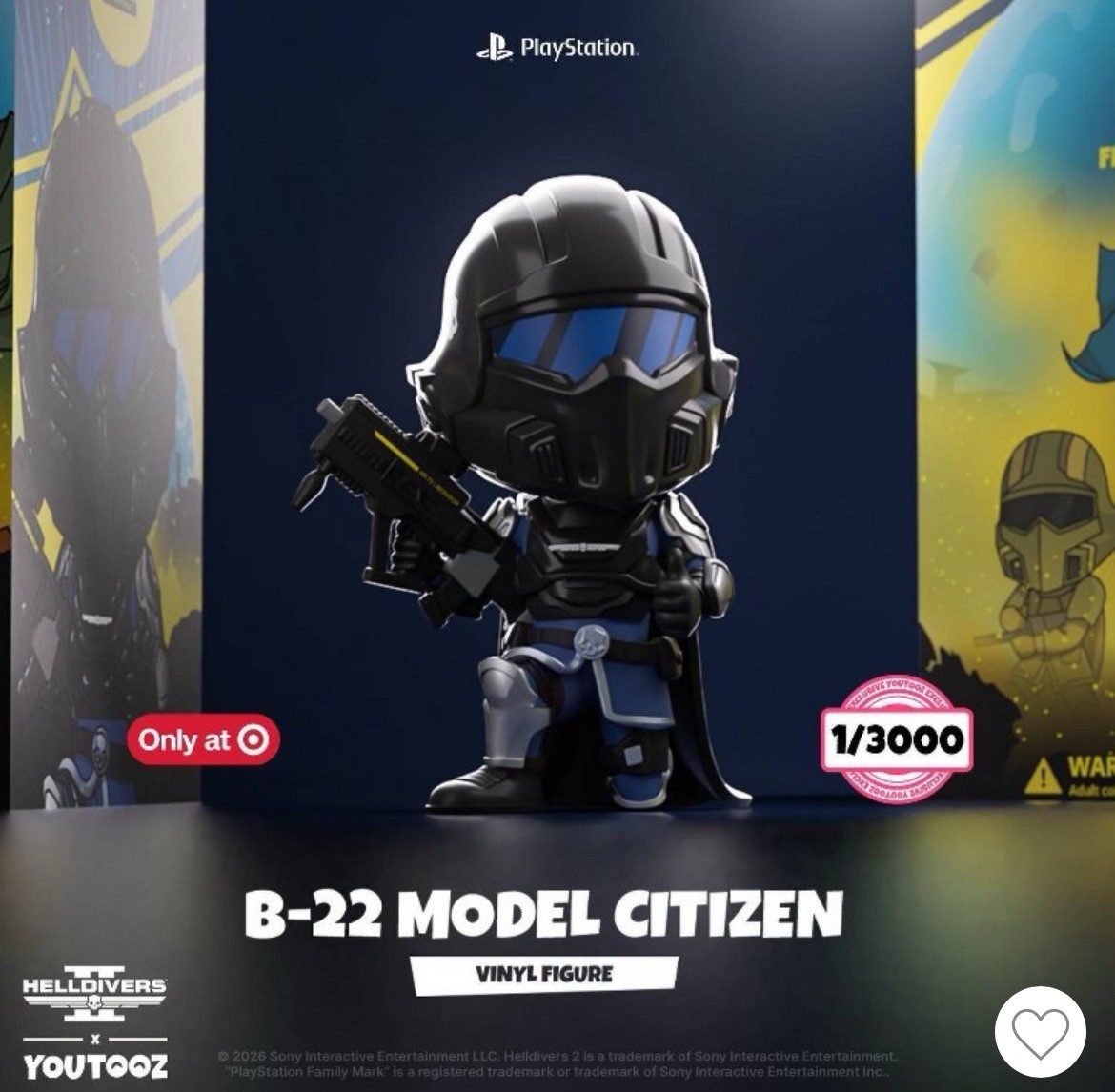 Youtooz Helldivers B-22 Model Citizen Target Limited Edition