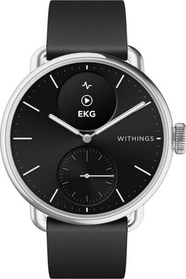Withings ScanWatch 2 Smartwatch EKG Temp SpO2 30T Akku Saphirglas Hybrid schwarz