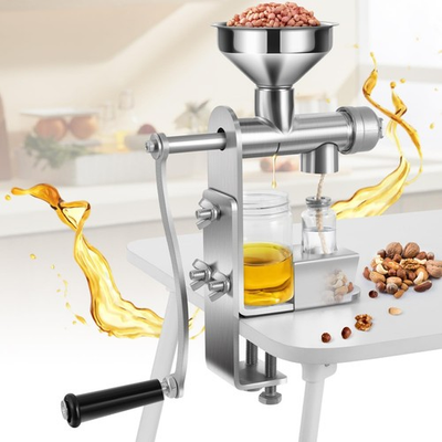 #ad Manual Cold Oil Press Machine for Peanut Nuts amp; Seed Oil Extractor $246.99