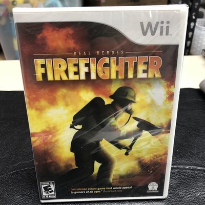 J4 Real Heroes: Firefighter (Nintendo Wii, 2009) NEW/SEALED