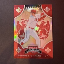 2019 Panini Chronicles - Crusade Shohei Ohtani #12 Holo Prizm