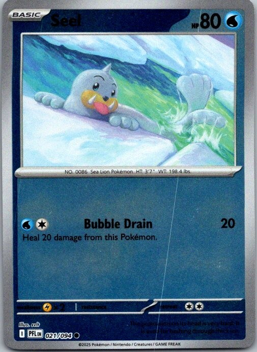 Seel ME02: Phantasmal Flames 021/094 NM Reverse Holo
