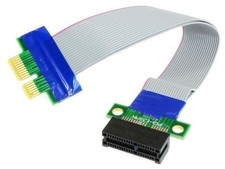 PCI-E 1X Riser Card PCI Express male to femal...