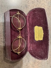 Bicchieri rotondi antichi in oro 1/10 12 carati