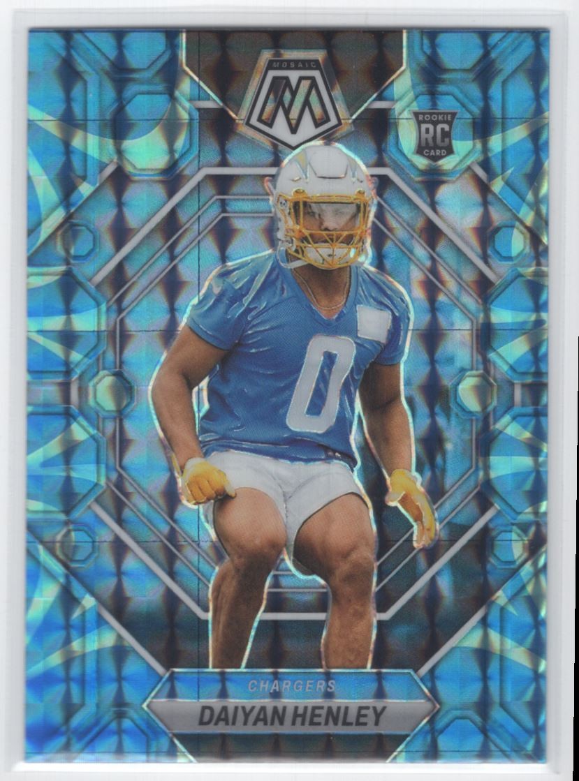 Daiyan Henley Panini Mosaic #304 Reactive Blue