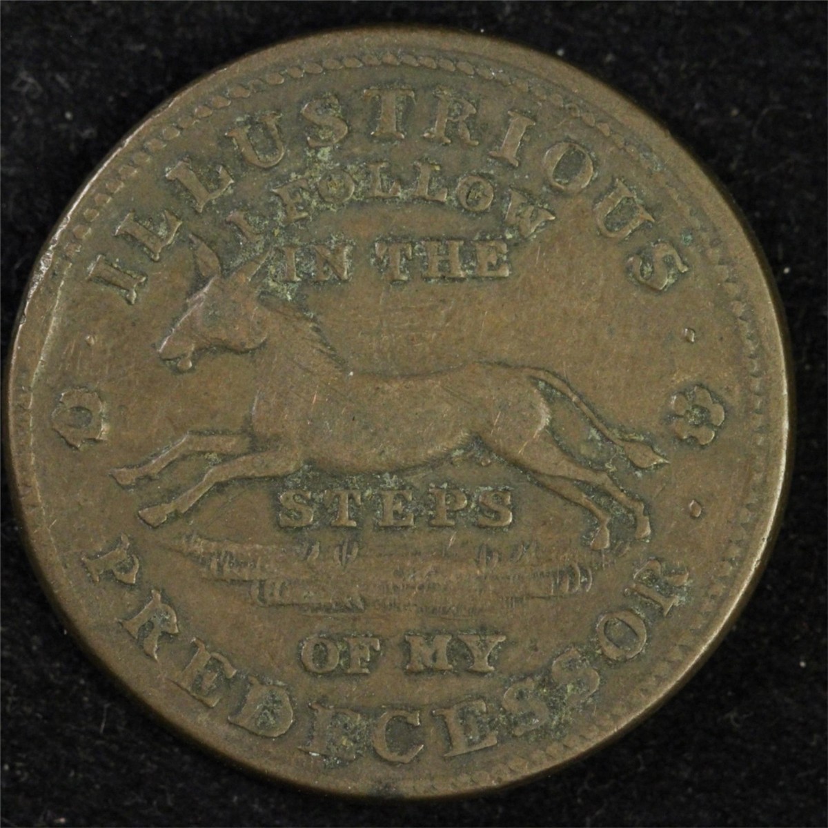 1837 Executive Experiment Turtle Hard Times Token HT-33 - Free