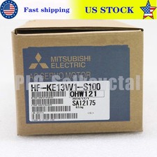 Mitsubishi HF-KE13W1-S100 Servo Motor 1PC New Expedited Shipping HFKE13W1S100