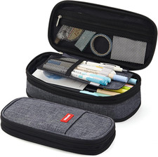 Big Capacity Pencil Pen Case Office College School Large Storage High Capacity B