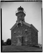 Great Captain Island Light,Greenwich,Fairfield County,Connecticut,CT,HABS,2