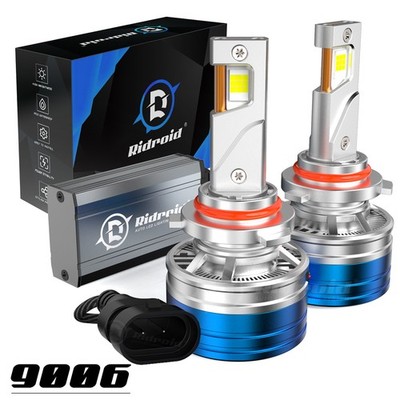 RIDROID K95 Series Canbus 9006 LED Headlight Low Beam Bulbs Conversion Kit 6500K