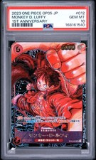 2023 ONE PIECE JPN AWAKENING OF THE NEW ERA 1ST ANNIV MONKEY D. LUFFY PSA 10