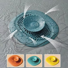9pcs Floor Drain Set - Bathroom Accessories with Ball Catcher, Bathtub Plug