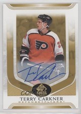 2020 SP Signature Edition Legends Gold Spectrum Foil Terry Carkner #93 Auto 0c3