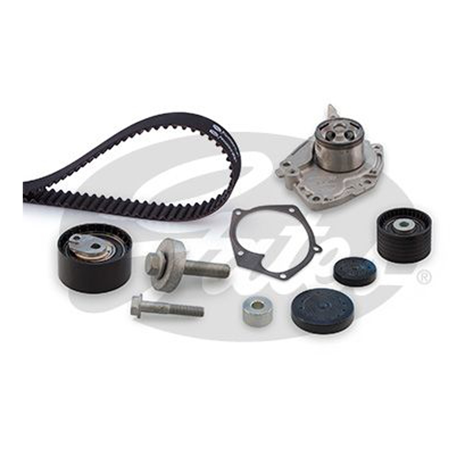 GATES Water Pump + Timing Belt Kit RENAULT,NISSAN KP55550XS 5550XS,T41237,T43035 WP0063 - Image 15