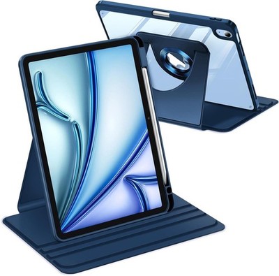 Rotating Case for iPad Air 5th/ 4th Gen (2022/2020) 10.9 Inch Stand Clear Cover