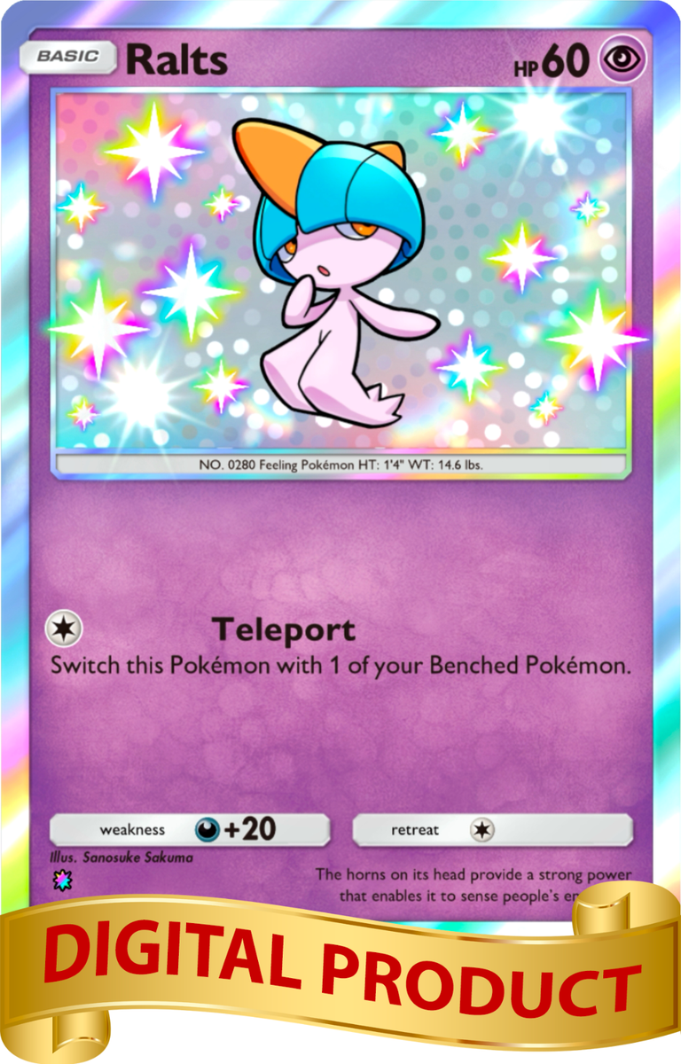 shiny ralts pokemon card - Eevee Grove Shiny Rare Retreat cost Pokemon Pocket TCG Card Game