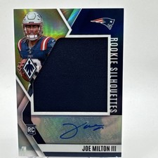 2024 Panini Phoenix - Rookie Silhouette's RPA Joe Milton III #RS-JMN /75 AUTO.