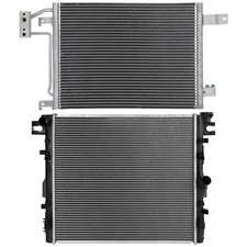 Aluminum Radiator Assembly Replacement 2007-2011 Jeep Wrangler