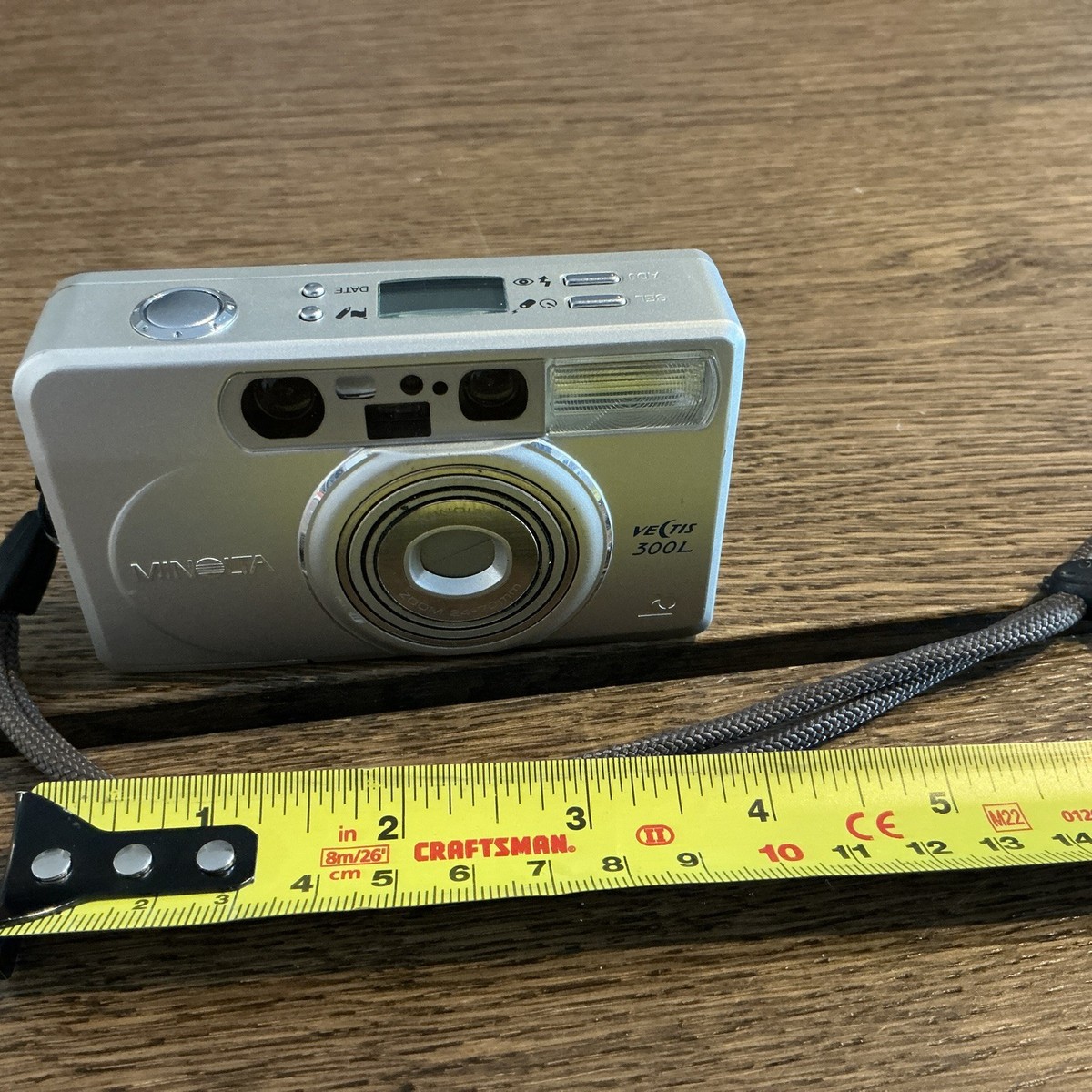 Minolta Vectis 300L Film Camera – Compact APS Photography Vintage