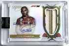 2025 Topps Dynasty F1 Formula 1 LEWIS HAMILTON /5 INSCRIBED FORZA FERRARI ZIPPER