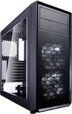 Fractal Design - Focus G ATX, microATX, Mini-ITX Black Chassis with Acrylic W...