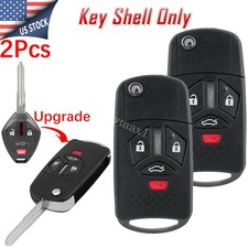2x 4b Flip Key Case For Mitsubishi Lancer Eclipse 2007 2008 2009 2010 2011 2012 2x 4b Flip Key Case For Mitsubishi Lancer Eclipse 2007 2008 2009 2010 2011 2012