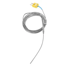  Temperature Sensing Probe Sensor K Type Flexible Thermocouple Thermometer