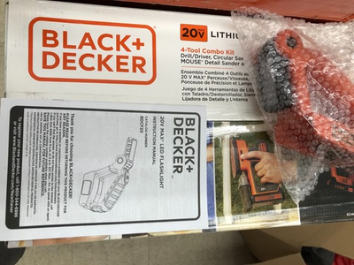 #ad #ad BLACKDECKER 20V MAX* LED Work Light BDCF20 Tool Only $22.00