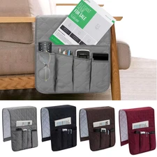 Armchair Caddy for Couch Remote Control Holder Recliner Armrest Organizer