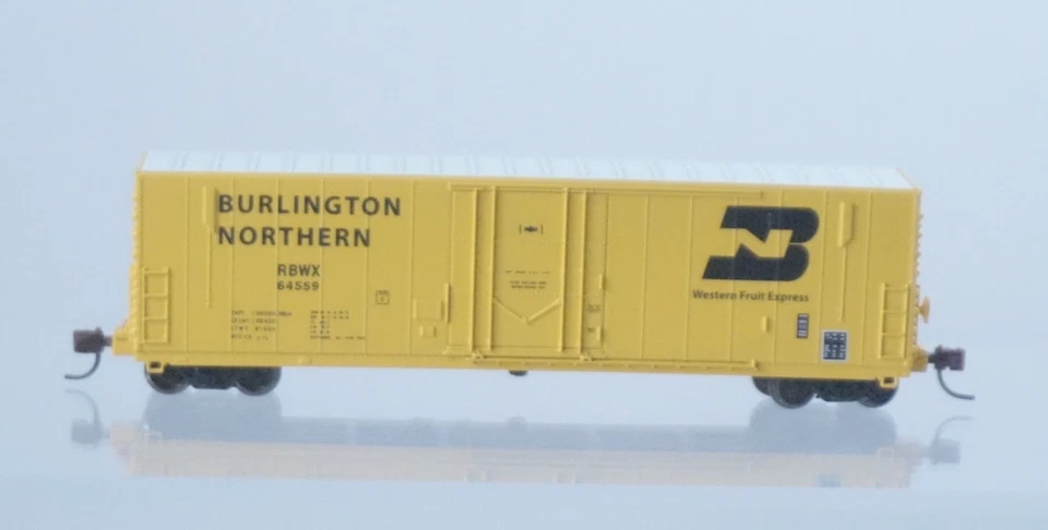Wheels Of Time BURLINGTON NORTHERN WFE 64559 N Scale 50' Box Car - 61083 - Image 2 of 3