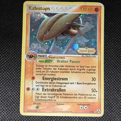 Kabutops - 7/92 - Ex Legend Maker Deutsch