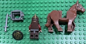 LEGO Lord of the Rings King Theoden & Horse from Battle of Helm's Deep 9474