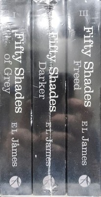 E L James Fifty Shades Trilogy Box Set NEW SEALED of Grey/Darker/Freed