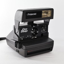 Polaroid OneStep Close-Up 600 Instant Camera Tested Flash Strap