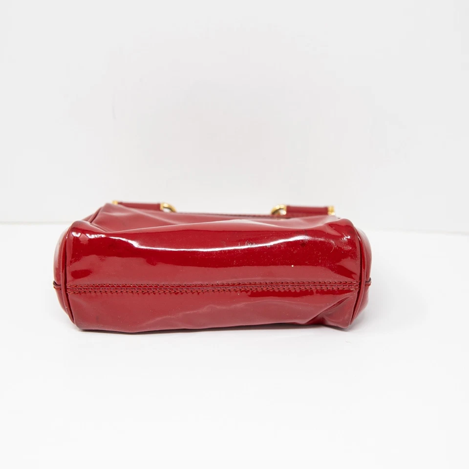 Bolso Cartera Dolce & Gabbana Milano Pequeño Sicilia Charol Asa Superior Foto 4 de 4