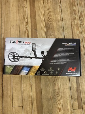 Minelab EQUINOX 900 Multi-IQ Metal Detector - w/ Coiltek 10x5 Coil