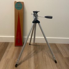 Vintage Hollywood Camera Tripod Headliner Model with Original Box
