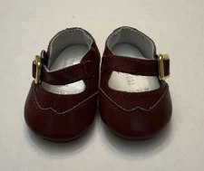 AMERICAN GIRL Historical KIT Chicken Keeping Shoes MARY JANE Gold Buckle