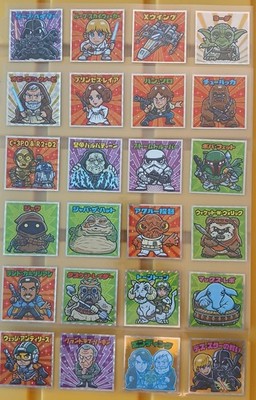   INVESTMENT-GRADE STAR WARS BIKKURIMAN SET (COMPLETE 24)   Original Trilogy
