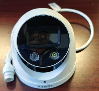 Lorex E893DD-E 4K Ultra HD Smart Deterrence IP Dome Camera - White