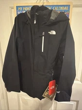 NWT The North Face Girls Youth  L (14-16) Dryzzle Gore-tex Hooded Blk Jacket