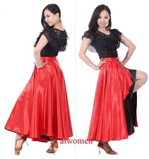 Women's Latin Paso Doble Cloak Costume Dance Dress Skirts Ballroom Skirts New
