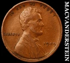 1909 VDB Lincoln Wheat Cent - Scarce  Extra Fine  Semi-key  Better Date  #J8645