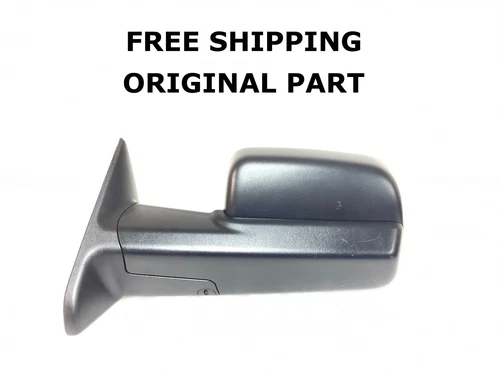2013 14 15 16 17 2018 RAM 1500-3500 left side TOW mirror TEXTURED 68142671AH