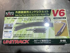 KATO N gauge outer double track endless set V6 20-865 railroad model rail set