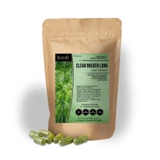 Clear Breath Lung Capsule 100% Pure Natural Hand Crafted