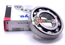 KOYO JAPAN 6207 CM Deep Groove Ball Bearing, Open Type, No Seals 35x72x17mm